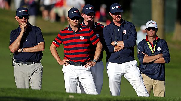 Europas Golfer beim Ryder Cup deutlich hinten Europas Golfer beim Ryder Cup deutlich hinten