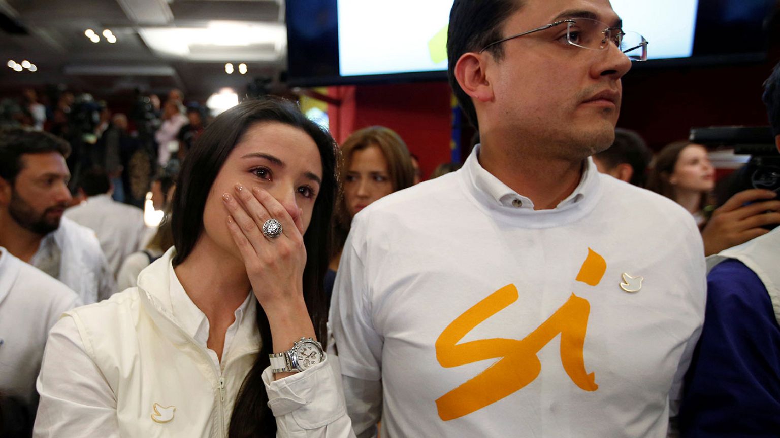 Colombians reject landmark peace deal with FARC