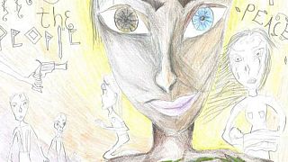 Με έμπνευση από το δράμα των προσφύγων 14χρονη κέρδισε Παγκόσμιο Διαγωνισμό Ζωγραφιάς