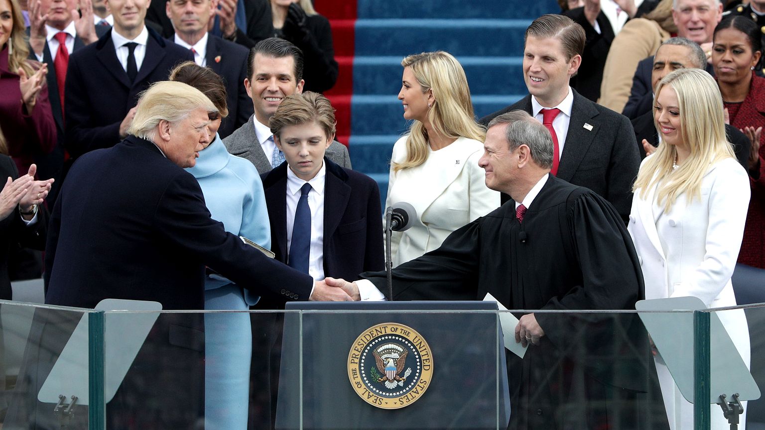 Donald Trump Is Sworn In As 45th President Of The United States