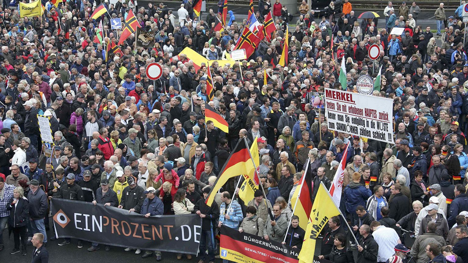 #TdDE16: Polizei und #Pegida in Dresden