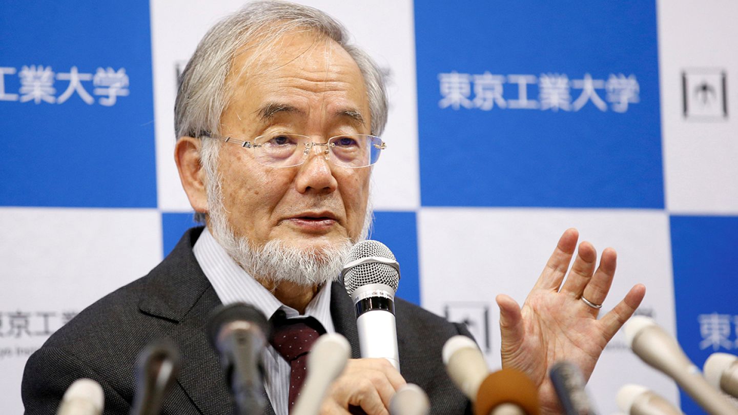 يوشينوري أوسومي الياباني الحائز على نوبل في الطب Euronews