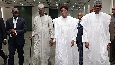 Deby, Issoufou, Talon grace launch of biography on Buhari