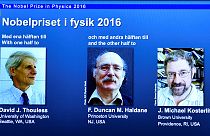 Thouless, Haldane y Kosterlitz ganan el Premio Nobel de Física de 2016 por sus hallazgos sobre estados inusuales de la materia