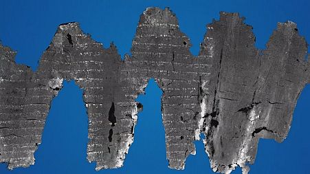 Piece of coal deciphered as ancient biblical text