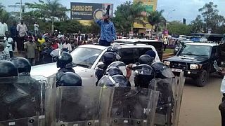 Besigye 'kidnapped' on return to Uganda, police says it was 'preventive arrest'