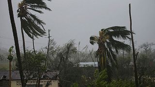 Hurricane Matthew sweeps across the Caribbean