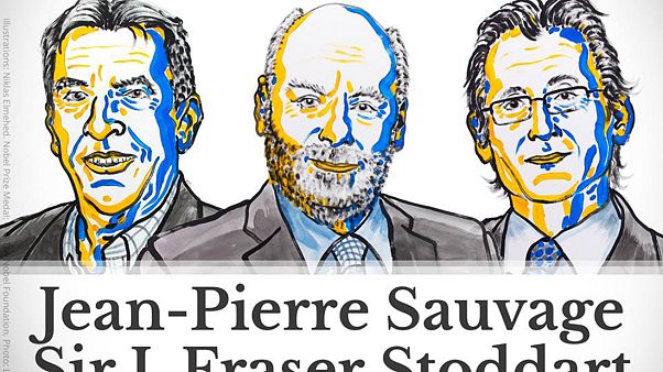 Nobel Kimya Ödülü dünyanın en küçük makinesini geliştiren uzmanlara gitti Nobel Kimya Ödülü dünyanın en küçük makinesini geliştiren uzmanlara gitti