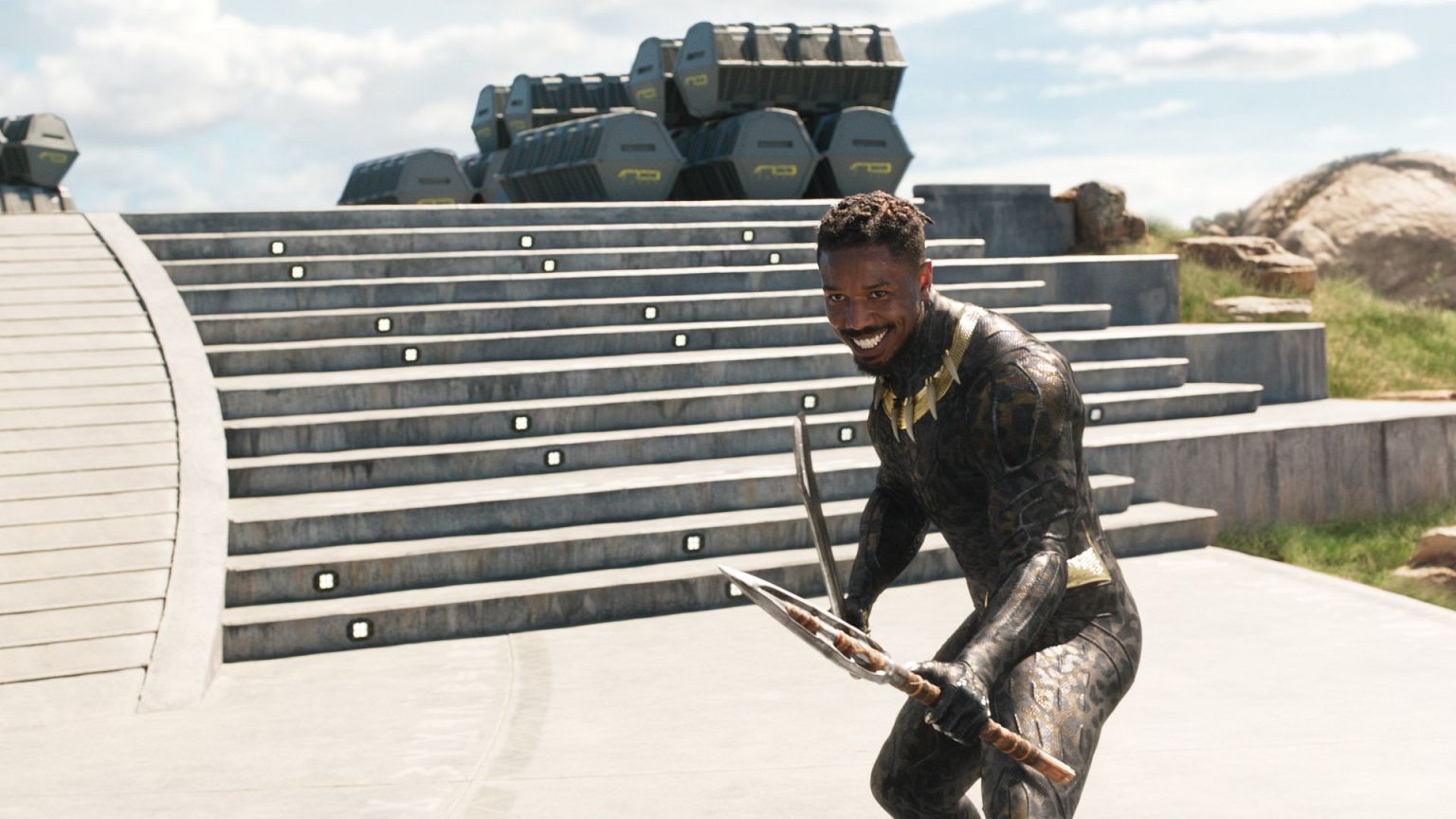 Image: Michael B. Jordan playing Erik Killmonger in "Black Panther"