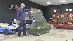 Russland: Kinderbett in Form eines Raketenabwehrsystems