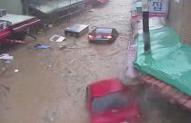 Νότια Κορέα: Εκτεταμένες πλημμύρες από τον τυφώνα Τσάμπα