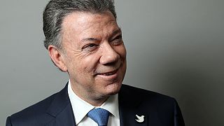 President of Colombia Juan Manuel Santos wins the 2016 Nobel Peace Prize