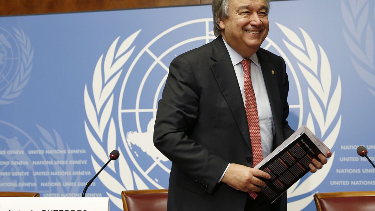 آنتونیو گوترش، گزینه شورای امنیت برای دبیرکلی سازمان ملل متحد
