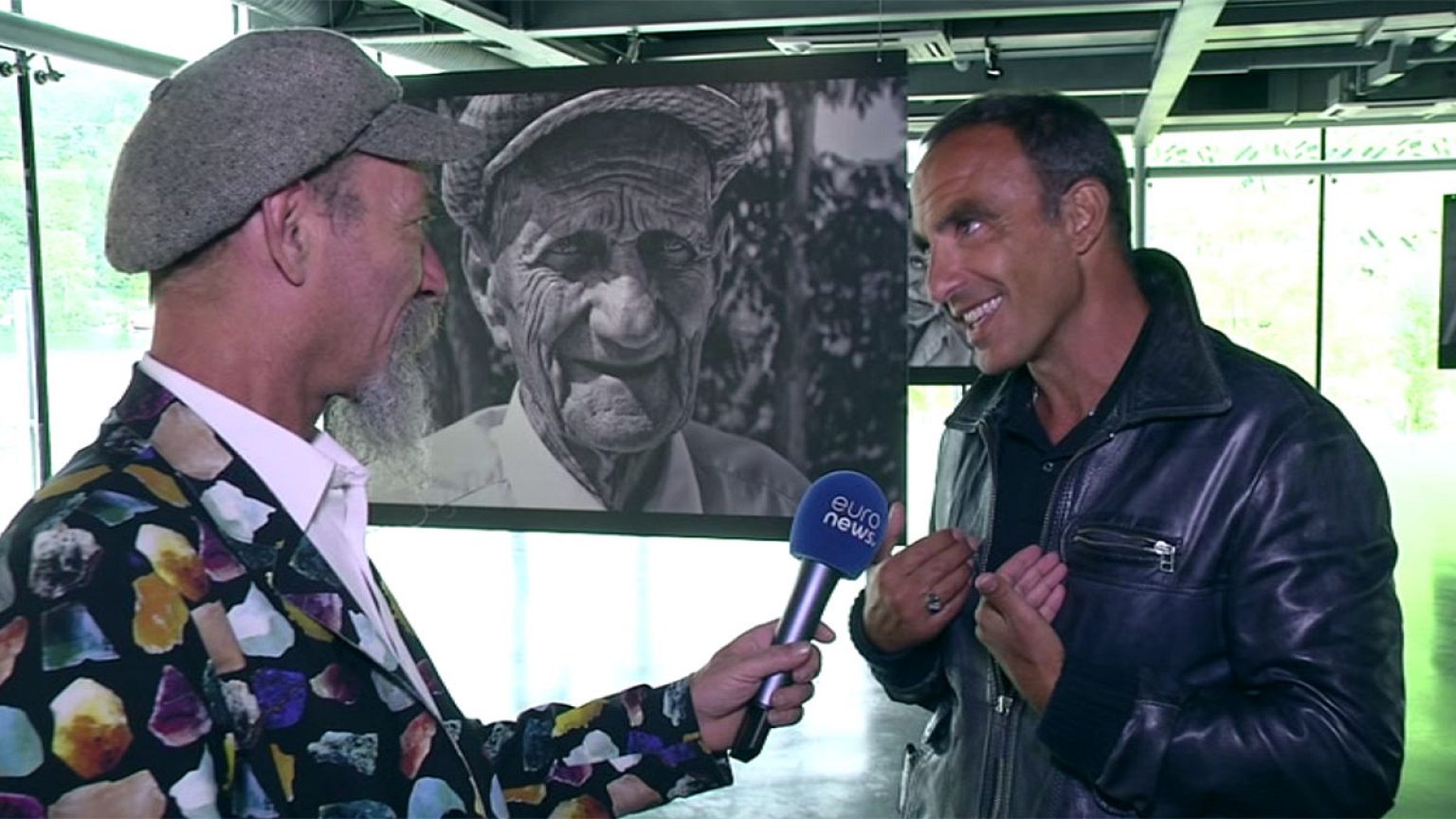 Rencontre avec Nikos Aliagas, à l'occasion de son éposition "L'épreuve du temps" à Lyon