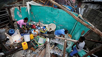Hurrikan Matthew: Aufräumarbeiten in Haiti