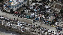 Hurrikan-Opfer in Haiti leiden: "Wir müssen mit den Kindern auf der Straße schlafen"