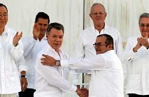 Prémio Nobel pressiona acordo de paz na Colômbia com as FARC