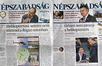 Hungarian opposition daily Népszabadság shut down suddenly