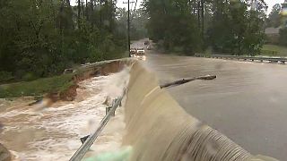 Matthew weakens to post-tropical storm as it batters the US