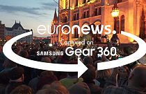 360° video: Nepszabadsag gazetesi durdu; Macarlar sokağa döküldü