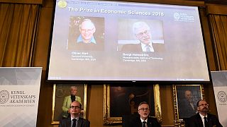 Oliver Hart and Bengt Holmström win The Sveriges Riksbank Prize in Economic Sciences in Memory of Alfred Nobel