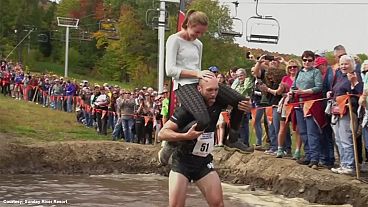 USA: wife-carrying competition