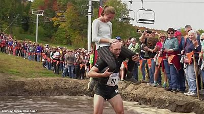USA: wife-carrying competition