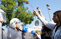 Ankara: Polizeieinsatz vor Gedenkfeier für Opfer des Selbstmordanschlags