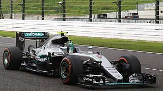 Mercedes celebrate third constructor's title in a row
