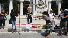 Mexiko: Trump als Piñata