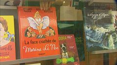 Marine Le Pen als Comicfigur