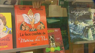 Charlie Hebdo cartoonist targets Marine Le Pen