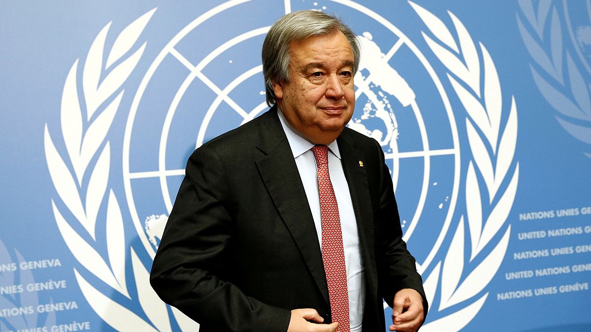 الأمم المتحدة تعين غوتيريس أمينا عاما للأمم المتحدة خلفا لبان كيمون