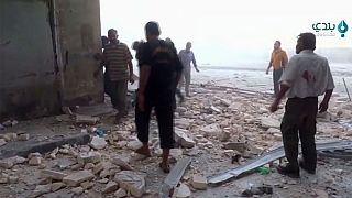 Gyerekek haltak meg egy bombatámadásban Aleppóban