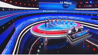 Premier débat de la primaire à droite pour la présidentielle en France