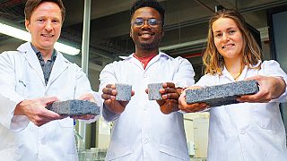 World's first brick made of urine requires a lot of it