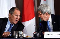 Diplomatic talks between US and Russia resume in Switzerland to discuss Syria peace.