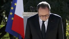 Hollande bei Gedenkfeier in Nizza: Terroristen werden scheitern
