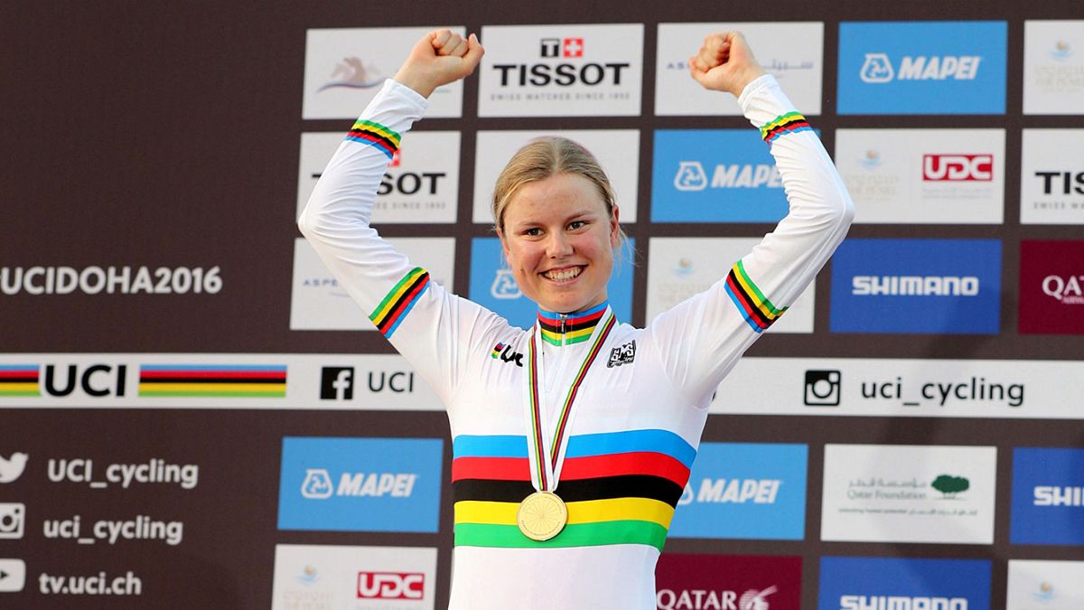 Doha: Neue Weltmeisterin im Rad-Straßenrennen ist Amalie Dideriksen