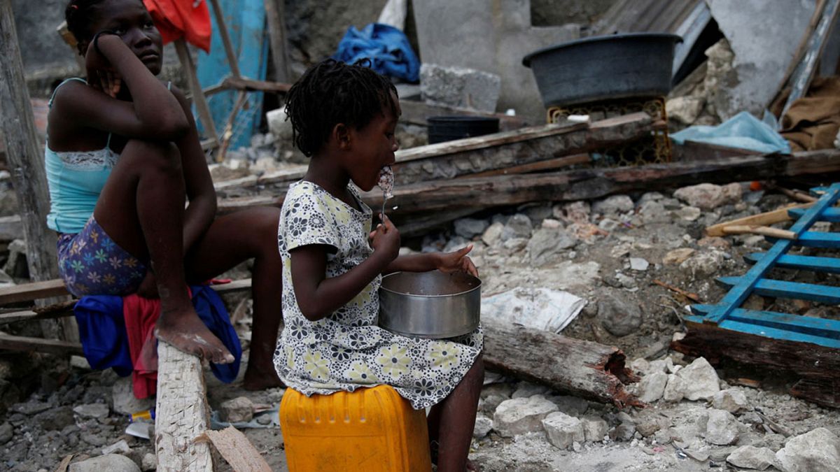 Ban Ki-moon visita Haití y pide ayuda urgente para un país devastado por el huracán Matthew