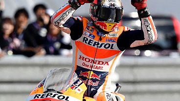 Marquez wins third MotoGP world title as Ogier celebrates fourth straight rally crown