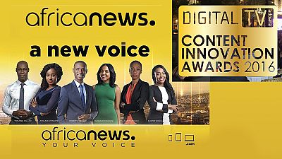 Africanews wins second award less than a year after launch