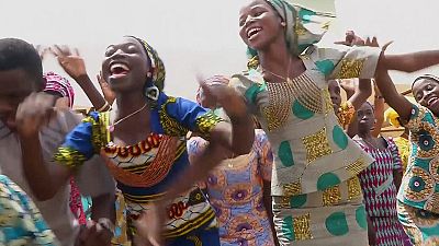 Chibok girls and parents reunited