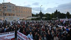 Ελλάδα: Συλλαλητήριο στην πλατεία Συντάγματος για τα εργασιακά
