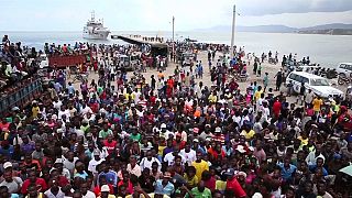Haiti: Schiff mit Hilfsgütern kehrt wieder um