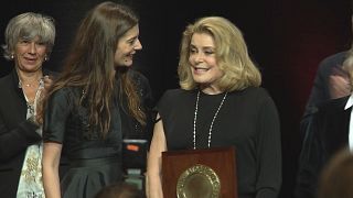 Catherine Deneuve wins Lumiere Award
