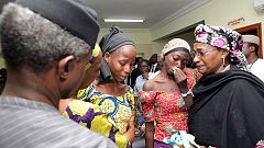 Las niñas de Chibok liberadas reclaman cuidados médicos y educación