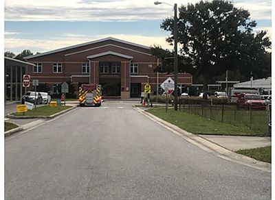 Police and fire crews responded to Mulberry Middle School Thursday after seven students suddenly became sick after eating marijuana-infused gummy bears.