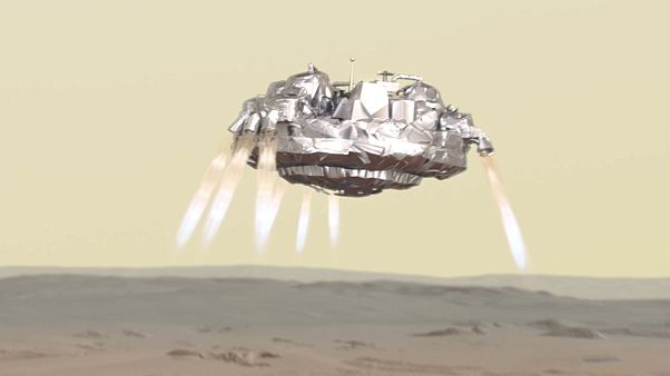 La sonda Schiaparelli aterriza en Marte La sonda Schiaparelli aterriza en Marte