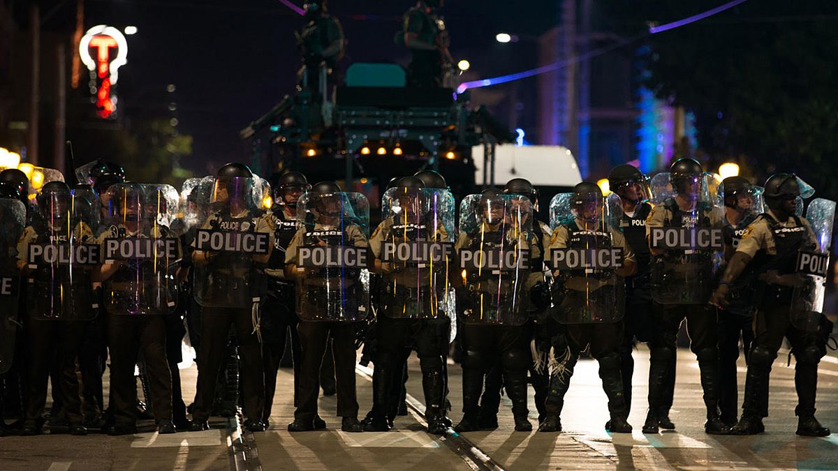 Image: St Louis Police Line